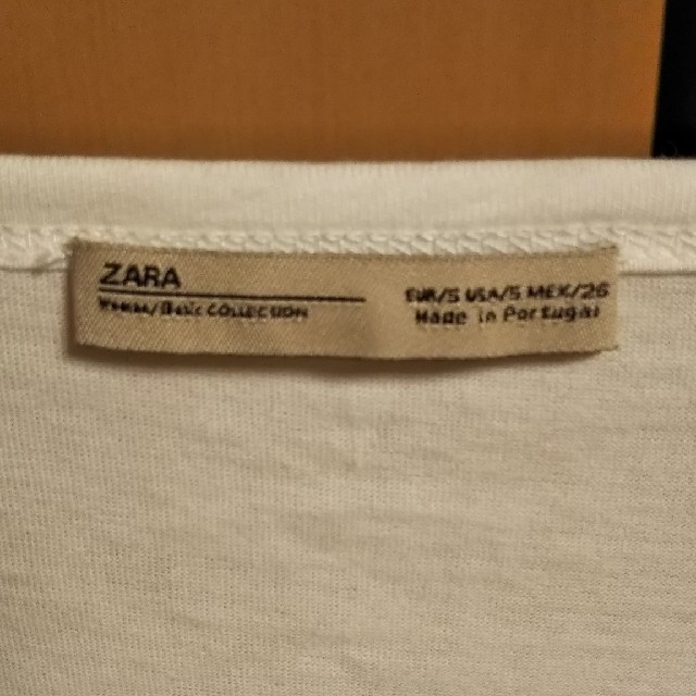 ZARA(ザラ)のZARA コルセットTシャツ Sサイズ レディースのトップス(Tシャツ(半袖/袖なし))の商品写真