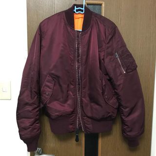 アルファインダストリーズ(ALPHA INDUSTRIES)のalpha industries ma1 ワインレッド(ブルゾン)