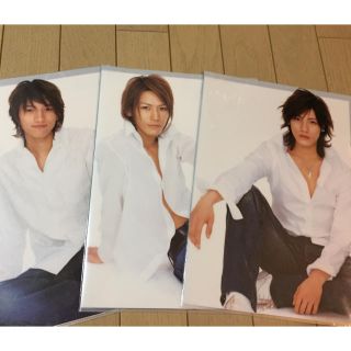 カトゥーン(KAT-TUN)のKAT-TUN クリアファイル3枚セット(クリアファイル)