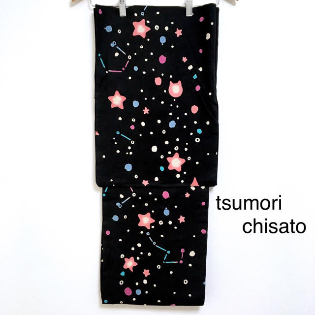 TSUMORI CHISATO(ツモリチサト)のカラー様専用♪21.新品 ツモリチサト(猫、星、星座)浴衣 レディースの水着/浴衣(浴衣)の商品写真