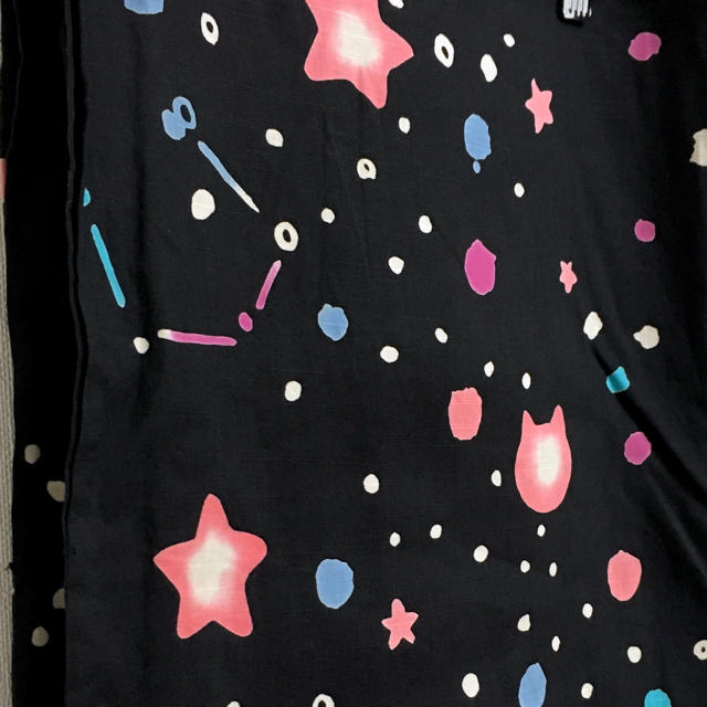 TSUMORI CHISATO(ツモリチサト)のカラー様専用♪21.新品 ツモリチサト(猫、星、星座)浴衣 レディースの水着/浴衣(浴衣)の商品写真