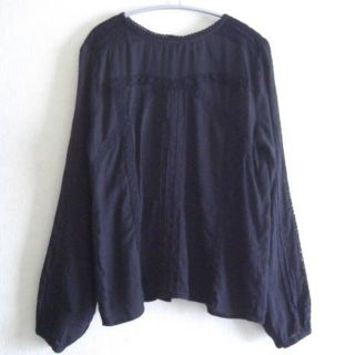 アングリッド(Ungrid)のUngrid アングリッド　レースブラウス　リネン シャツカットソーＴシャツ(シャツ/ブラウス(長袖/七分))