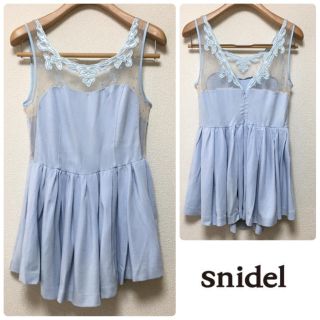 スナイデル(SNIDEL)のSnidel▷シースルー チュニック(チュニック)