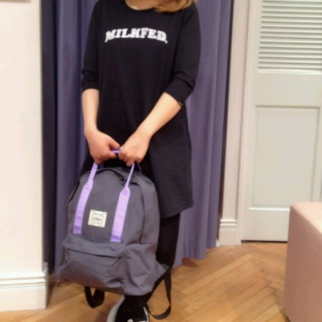 MILKFED.(ミルクフェド)の◎bi collar backpack◎ レディースのバッグ(リュック/バックパック)の商品写真