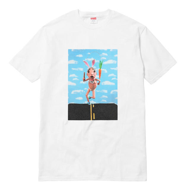 17ss SUPREME × Mike Hill Runner Tee 白 Lのサムネイル