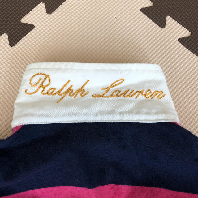 Ralph Lauren(ラルフローレン)の値下げ＞＞＞★美品★  ラルフローレン  ワンピースポロシャツ キッズ/ベビー/マタニティのキッズ服女の子用(90cm~)(ワンピース)の商品写真