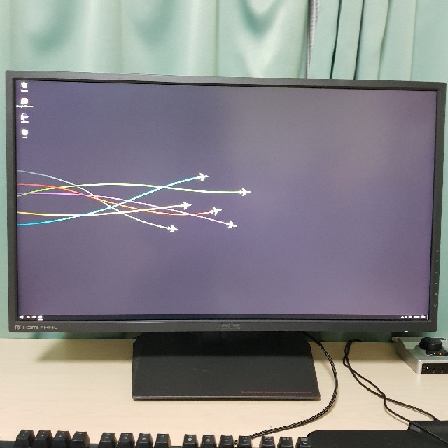 ASUS MG279Q IPS 144hz ゲーミングモニタースマホ/家電/カメラ