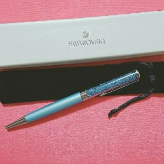 スワロフスキー(SWAROVSKI)のSWAROVSKI 黒ボールペン Love♥️Iさん専用(ペン/マーカー)