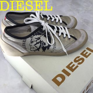 ディーゼル(DIESEL)のディーゼル かっこいい ゴールド 25 スニーカー(スニーカー)