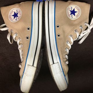 コンバース(CONVERSE)の【CONVERSE】コンバース ベージュ 26.0(スニーカー)