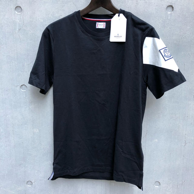 モンクレール ガムブルー Tシャツ XL MONCLER トムブラウン グレー