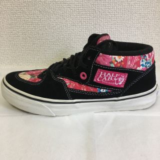 ヴァンズ(VANS)のバンズ・ハーフキャブ・マルチ・フローラル 限定 花柄 ペイズリー(スニーカー)