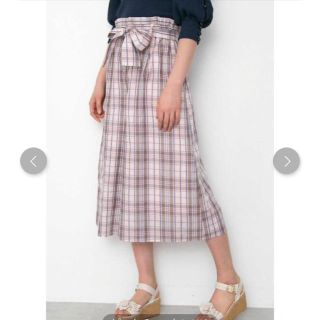 ジルバイジルスチュアート(JILL by JILLSTUART)のJILL by JILLSTUART【今季新品】スプリングプレイドワイドパンツ(その他)