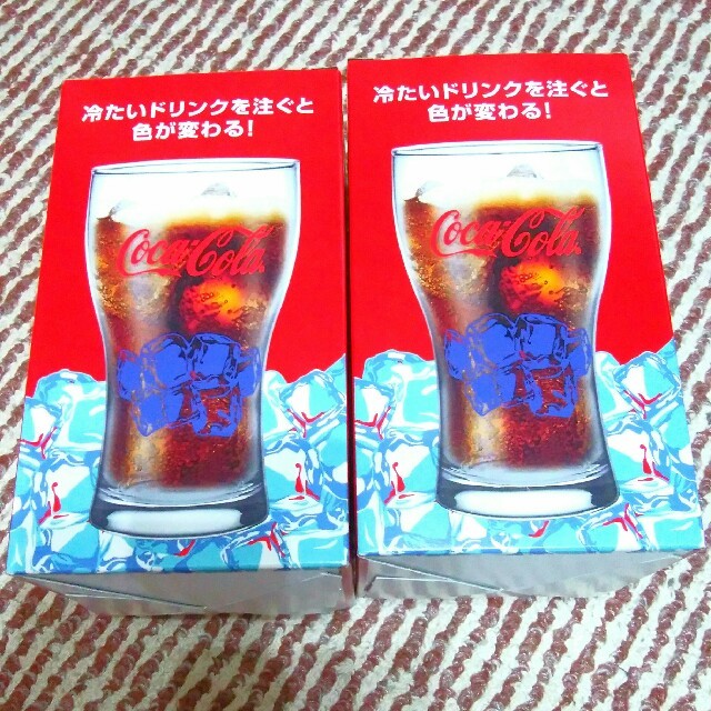 コカ・コーラ - コカコーラグラス 色が変わるグラスの通販 by