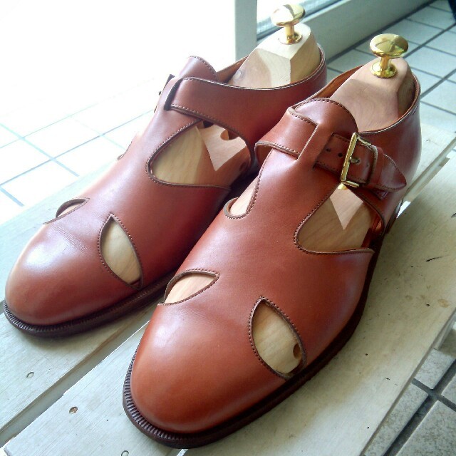 John Lobb 希少美品 ジョンロブ Olympe グルカサンダルの通販 By と