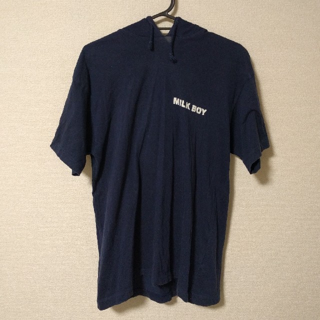 MILKBOY(ミルクボーイ)のMILKBOY♡フード付きTシャツ メンズのトップス(Tシャツ/カットソー(半袖/袖なし))の商品写真