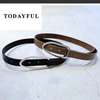 トゥデイフル(TODAYFUL)のtodayful    新品未使用ベルト(ベルト)