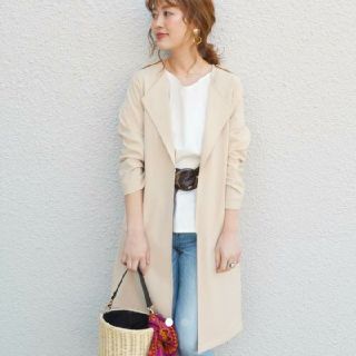 カージュ(Khaju)の新品♡ガージュ ミニマルノーカラーコート(スプリングコート)