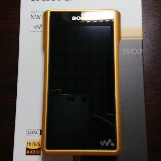 ソニー(SONY)のSONY NW-WM1Z 美品 DIGNISブラウンケース付き(ポータブルプレーヤー)