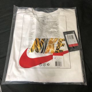 アトモス(atmos)のNIKE×atmos AS ANIMAL SS TEE ホワイト Lサイズ(Tシャツ/カットソー(半袖/袖なし))