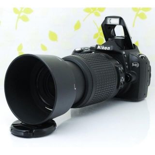 ニコン(Nikon)の★優しさ溢れる一眼レフ！スマホ転送OK♪☆ニコン D40 望遠レンズ付★(デジタル一眼)