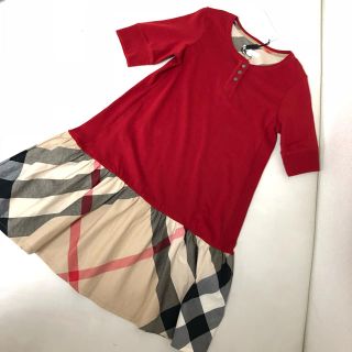 バーバリー(BURBERRY)の【 まま様ご専用です 】バーバリー ワンピース 10y 新品(ワンピース)