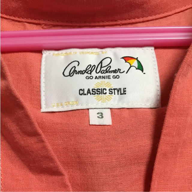 Arnold Palmer(アーノルドパーマー)のアーノルドパーマー シャツ 7分丈 レディースのトップス(シャツ/ブラウス(長袖/七分))の商品写真