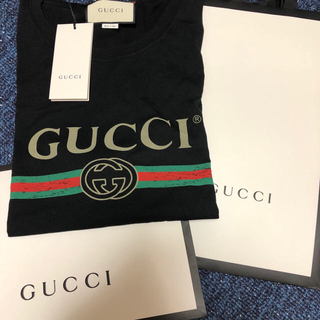 グッチ(Gucci)のGUCCI ロゴT(Tシャツ(半袖/袖なし))