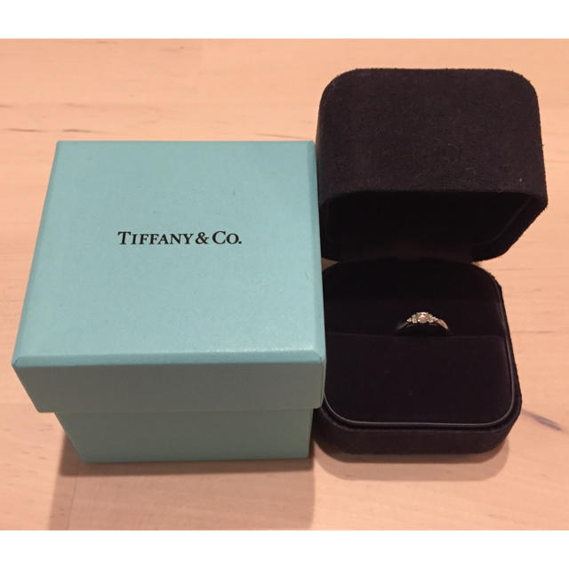 Tiffany & Co. - ティファニー★ハーモニー★ダイヤモンドリング★サイドストーン★美品サイズ直し可