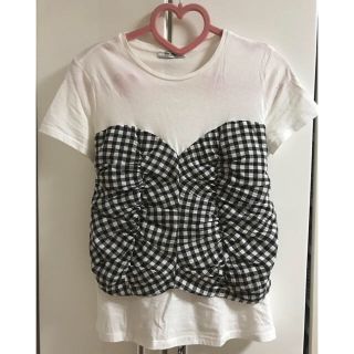 ザラ(ZARA)のZARAザラ ☆ ギンガムチェックTシャツ(シャツ/ブラウス(半袖/袖なし))