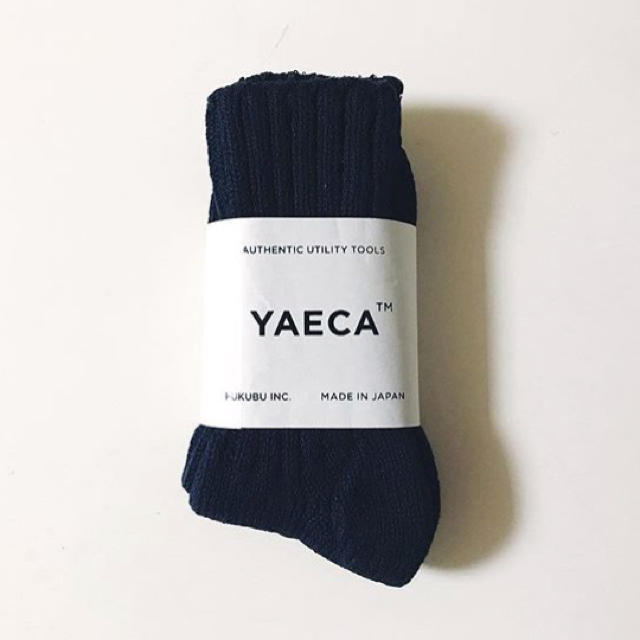 YAECA(ヤエカ)のYAECA ソックス 黒  レディースのレッグウェア(ソックス)の商品写真