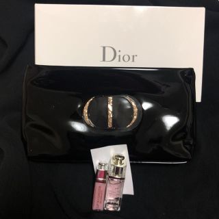 ディオール(Dior)の新品未使用♡Dior アディクト クリスマス オファー♡ノベルティ リップ 香水(コフレ/メイクアップセット)