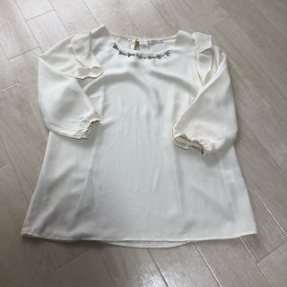 ウィルセレクション(WILLSELECTION)のウィルセレクション ビジューフリルブラウス♡(シャツ/ブラウス(長袖/七分))