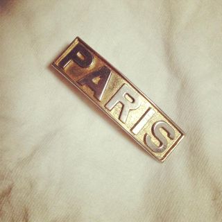 PARISゴールドバレッタ(ヘアピン)
