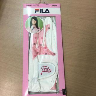 フィラ(FILA)のFILA フィラゴルフグローブ 20センチ 左手用(その他)