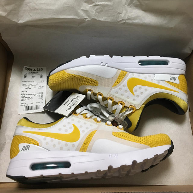 NIKE(ナイキ)のNIKE AIR MAX ZERO QS イエロー エアマックス マックスゼロ  メンズの靴/シューズ(スニーカー)の商品写真