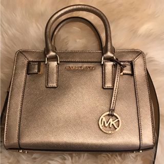 マイケルコース(Michael Kors)のマイケルコース バッグ ゴールド(ハンドバッグ)