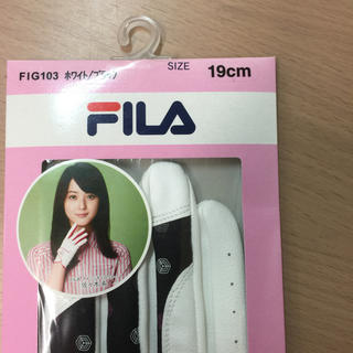 フィラ(FILA)のFILA  19センチ 左手用 ゴルフグローブ  フィラ 手袋(その他)