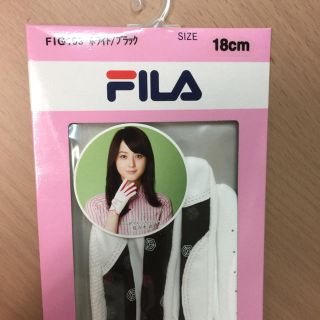 フィラ(FILA)のFILA  18センチ  左手用  ゴルフグローブ  手袋(その他)