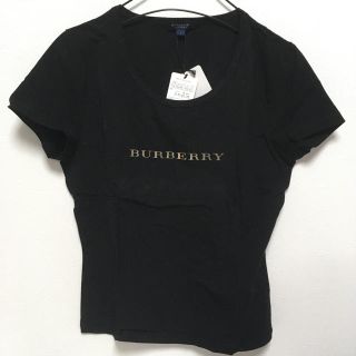 バーバリー(BURBERRY)のバーバリー ブラック Ｔシャツ(Tシャツ(半袖/袖なし))