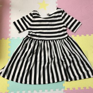 ベビーギャップ(babyGAP)のにんじんわんだーさま専用babyGAP  ガールズ ボーダー  ワンピース(ワンピース)