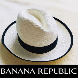 バナナリパブリック(Banana Republic)の白ハット帽 BANANA REPUBLIC(ハット)