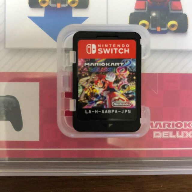 switch 本体　マリオカートカセット付