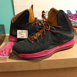 ナイキ(NIKE)のlebron 10 EXT denim 28.5 レブロン デニム(スニーカー)