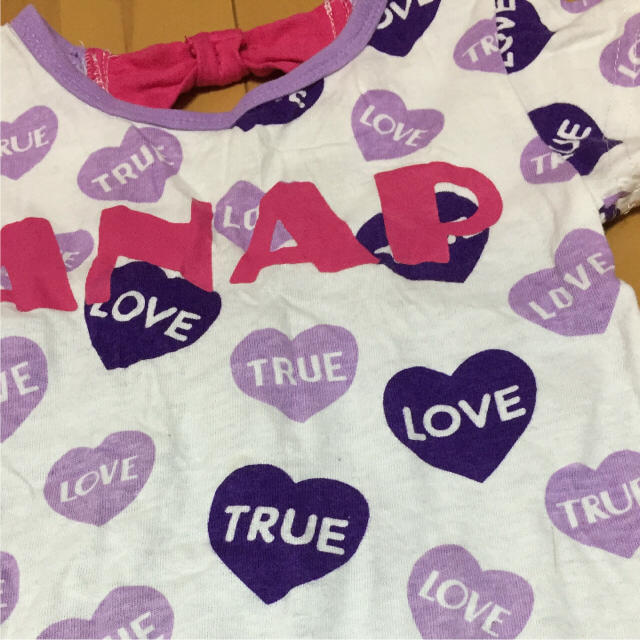 ANAP Kids(アナップキッズ)のアナップ  Tシャツ  ANAP キッズ/ベビー/マタニティのキッズ服女の子用(90cm~)(Tシャツ/カットソー)の商品写真