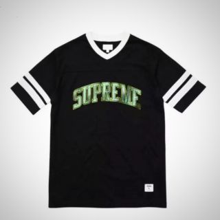 シュプリーム(Supreme)のSupreme Glitter Arc Football Top Tee(Tシャツ/カットソー(半袖/袖なし))