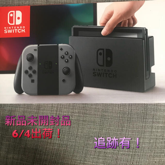 Nintendo Switch 本体 【Joy-Con (L)/(R) グレー】