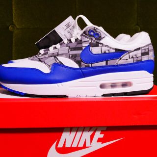 ナイキ(NIKE)のnike atoms ナイキ アトモス airmax 1 blue 28.5(スニーカー)