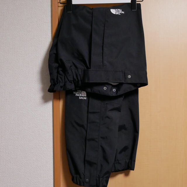 sacai north face パンツ black ブラック m サカイ-
