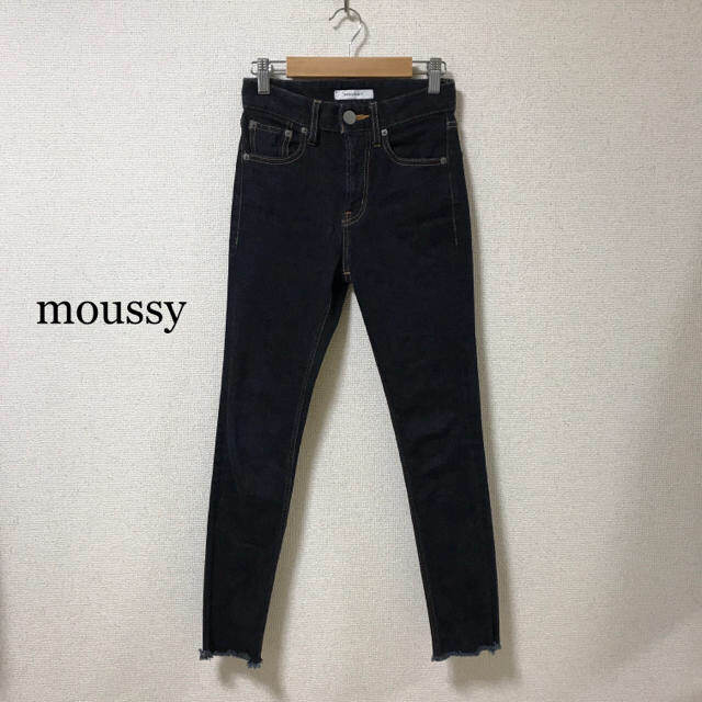 moussy(マウジー)のフリンジスキニーパンツ レディースのパンツ(スキニーパンツ)の商品写真